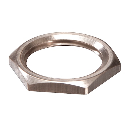 Wiska Lock Nut, M30, Nickel Plated Brass, Nickel 10012814 | Zoro